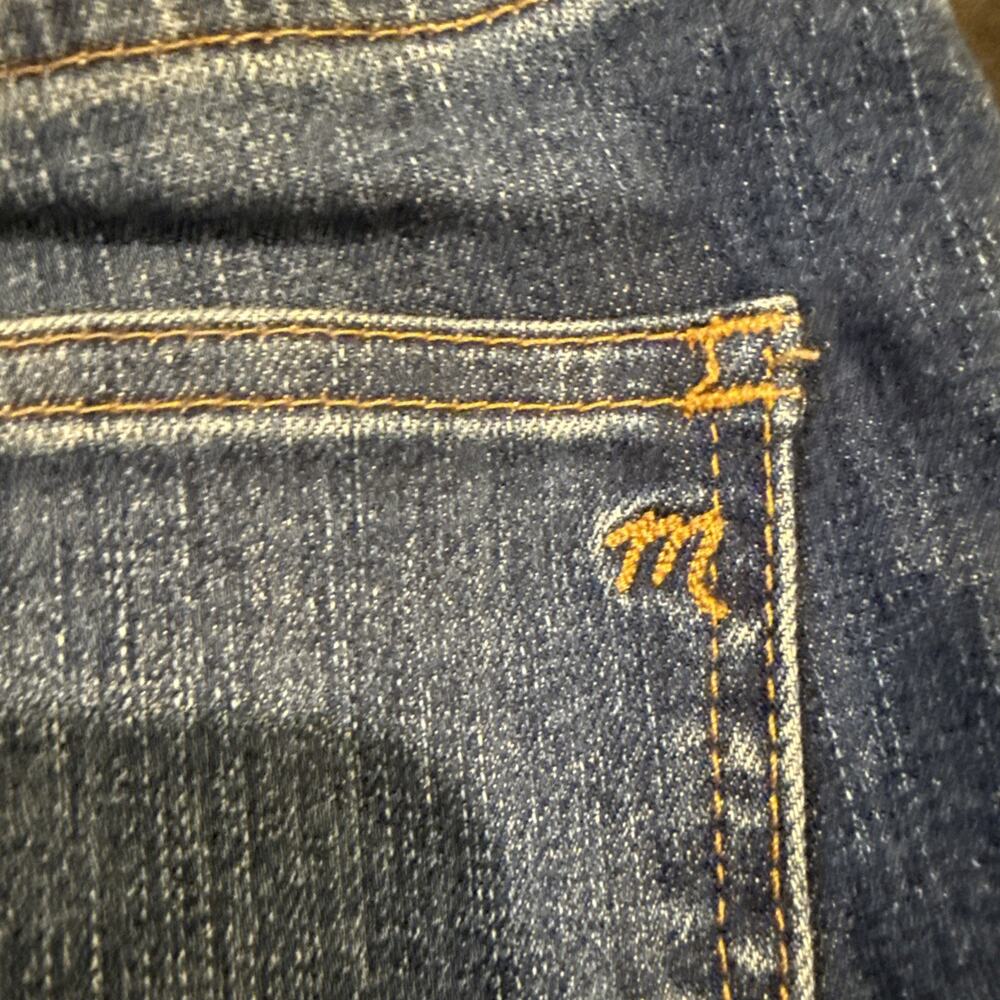 Madewell Cali Demi Boot Jeans Women's Size 26 Mid-Rise Medium Wash Denim - Picture 7 of 9